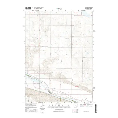 2015 Map of Lynch NE, 2015 Print