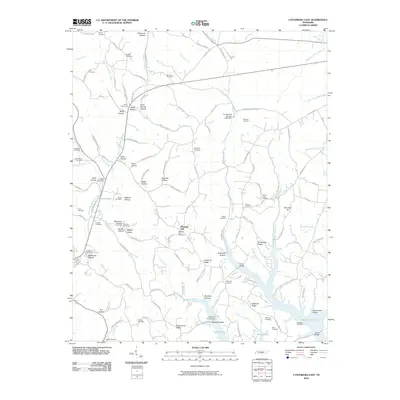 2010 Map of Lynchburg East, 2010 Print