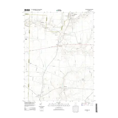 2013 Map of Lynchburg, 2013 Print