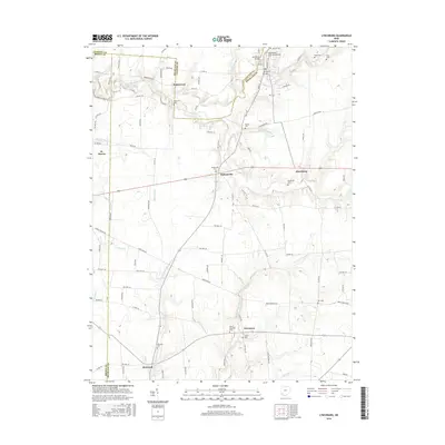 2016 Map of Lynchburg, 2016 Print