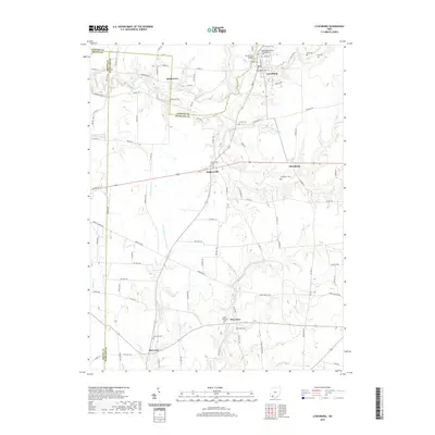 2019 Map of Lynchburg, 2019 Print