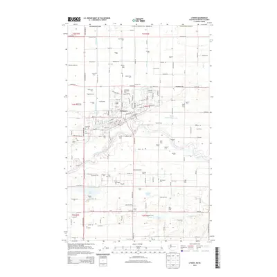 2014 Map of Lynden, 2014 Print