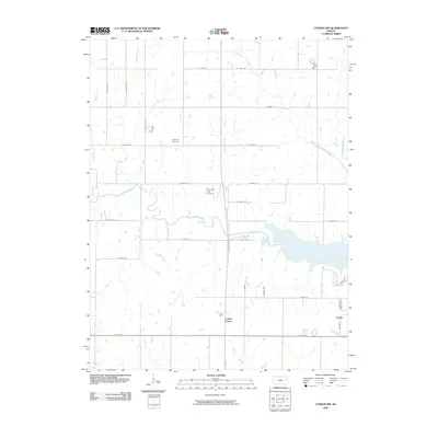 2009 Map of Lyndon NW, 2009 Print