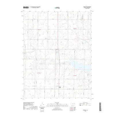 2018 Map of Lyndon NW, 2018 Print