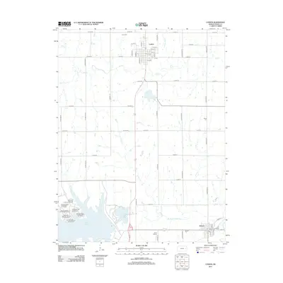 2012 Map of Lyndon, 2012 Print
