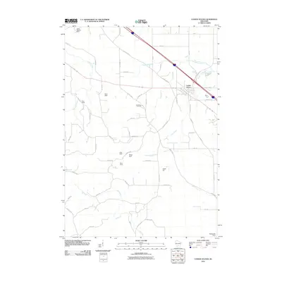 2010 Map of Lyndon Station, 2010 Print