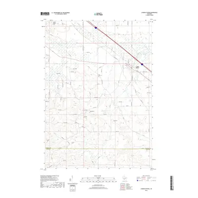 2018 Map of Lyndon Station, 2018 Print