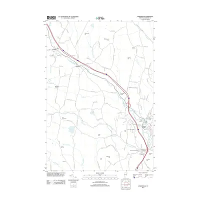 2012 Map of Lyndonville, 2012 Print
