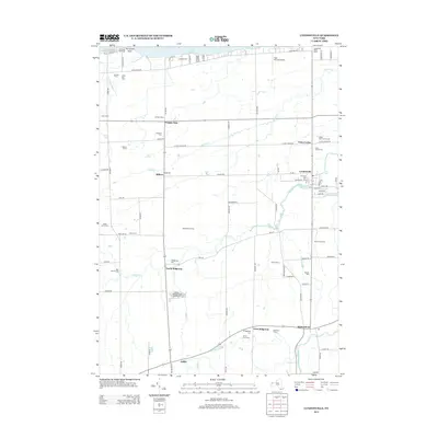 2013 Map of Lyndonville, 2013 Print
