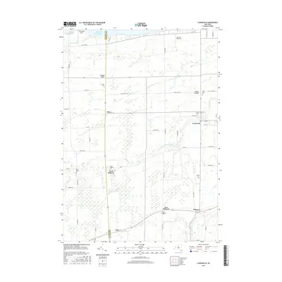 2016 Map of Lyndonville, 2016 Print