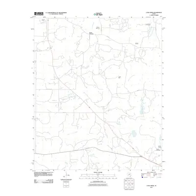 2011 Map of Lynn Creek, 2011 Print
