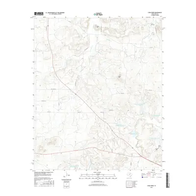 2016 Map of Lynn Creek, 2016 Print