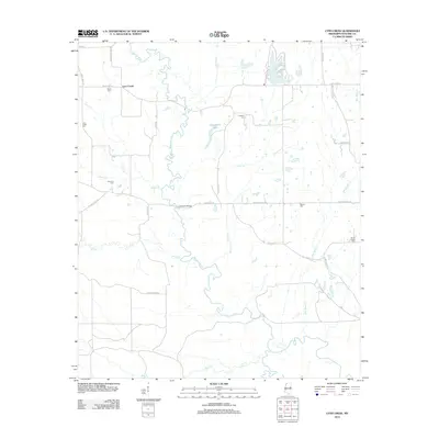 2012 Map of Lynn Creek, 2012 Print
