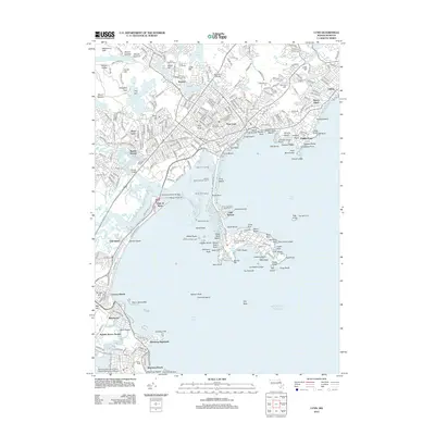 2012 Map of Lynn, 2012 Print