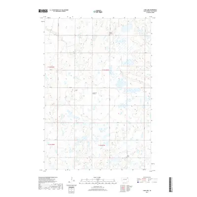 2017 Map of Lynn Lake, 2017 Print