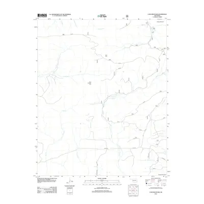2012 Map of Lynn Mountain, 2012 Print