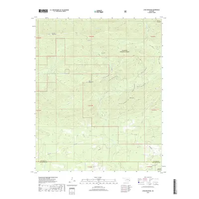 2018 Map of Lynn Mountain, 2018 Print