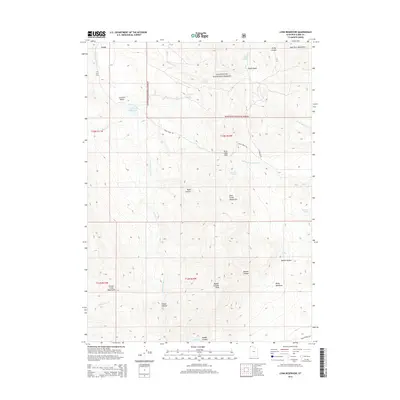 2014 Map of Lynn Reservoir, 2014 Print