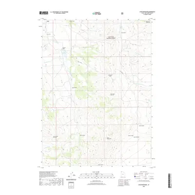 2020 Map of Lynn Reservoir, 2020 Print
