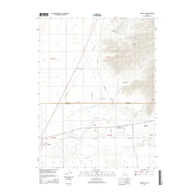 2014 Map of Lynndyl East, 2014 Print