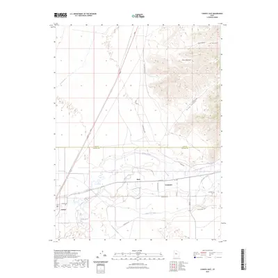 2023 Map of Lynndyl East, 2023 Print