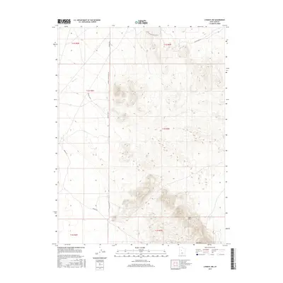 2017 Map of Lynndyl NW, 2017 Print