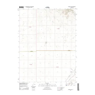 2014 Map of Lynndyl West, 2014 Print