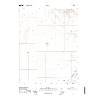 2023 Map of Lynndyl West, 2023 Print