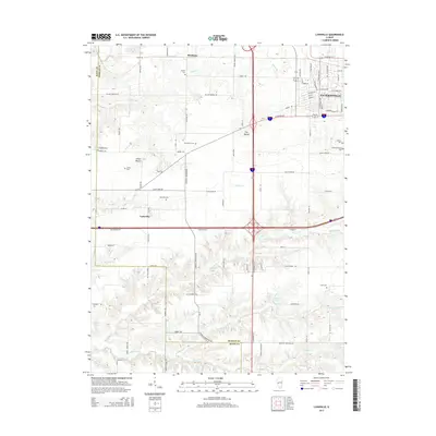 2015 Map of Lynnville, 2015 Print