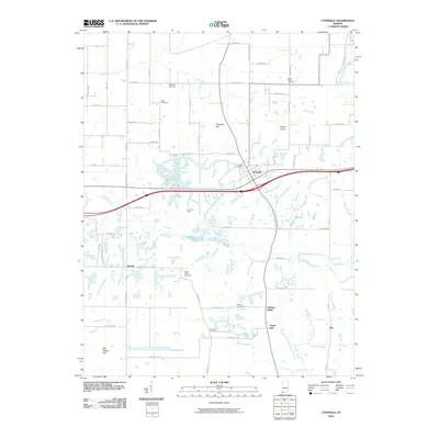 2010 Map of Lynnville, 2010 Print