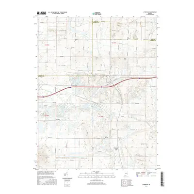 2016 Map of Lynnville, 2016 Print