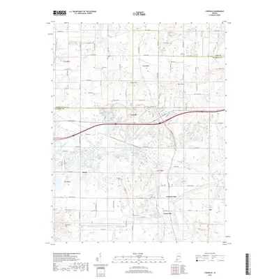 2019 Map of Lynnville, 2019 Print