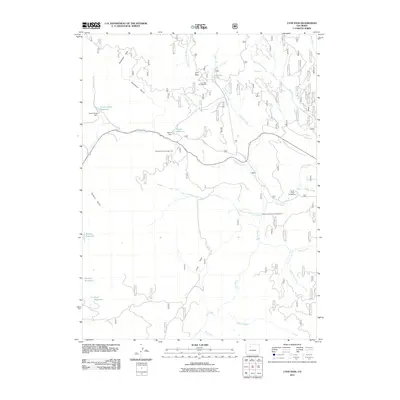 2011 Map of Lynx Pass, 2011 Print