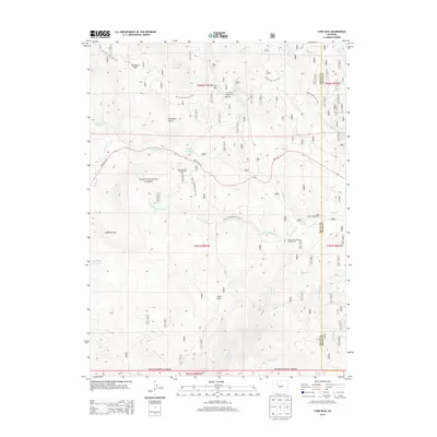 2013 Map of Lynx Pass, 2013 Print