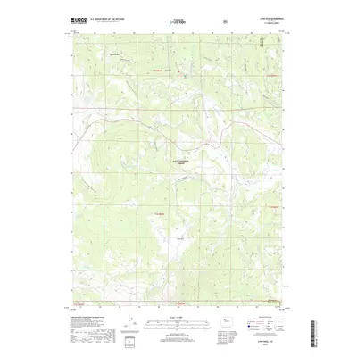 2019 Map of Lynx Pass, 2019 Print