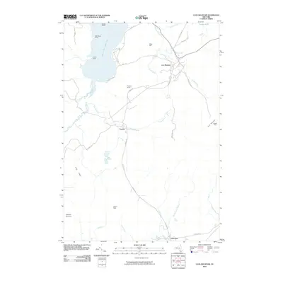 2010 Map of Lyon Mountain, 2010 Print