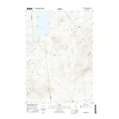 2016 Map of Lyon Mountain, 2016 Print