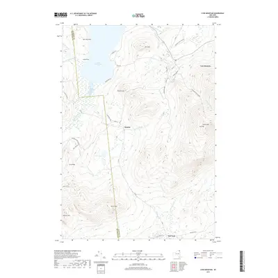 2019 Map of Lyon Mountain, 2019 Print