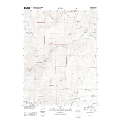 2013 Map of Lyons, 2013 Print