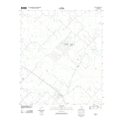 2010 Map of Lyons, 2010 Print