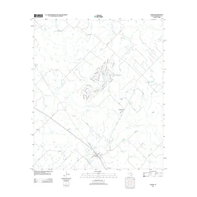 2013 Map of Lyons, 2013 Print