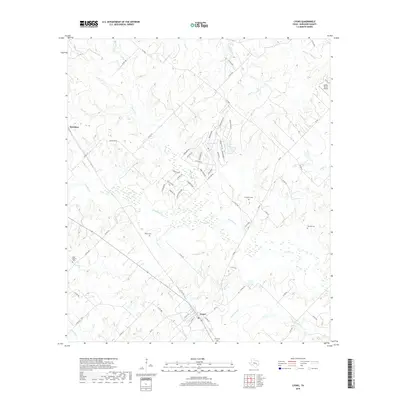 2019 Map of Lyons, 2019 Print