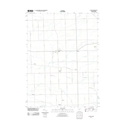 2011 Map of Lyons, 2011 Print