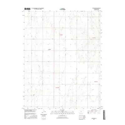 2015 Map of Lyons NW, 2015 Print