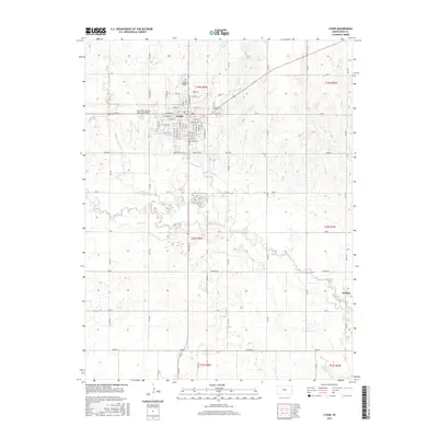 2015 Map of Lyons, 2015 Print