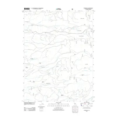 2012 Map of Lyonsville, 2012 Print