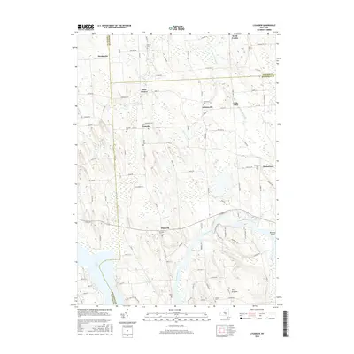 2016 Map of Lysander, 2016 Print