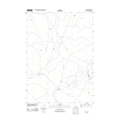 2012 Map of Lysite, 2012 Print