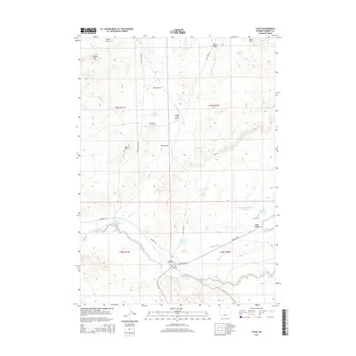 2015 Map of Lysite, 2015 Print