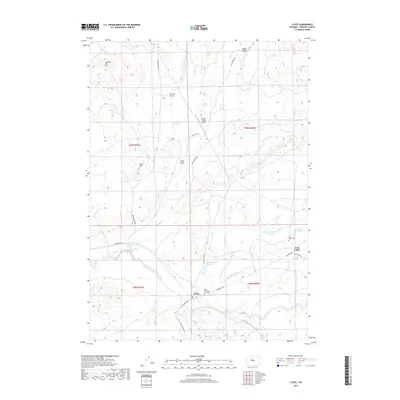 2017 Map of Lysite, 2017 Print